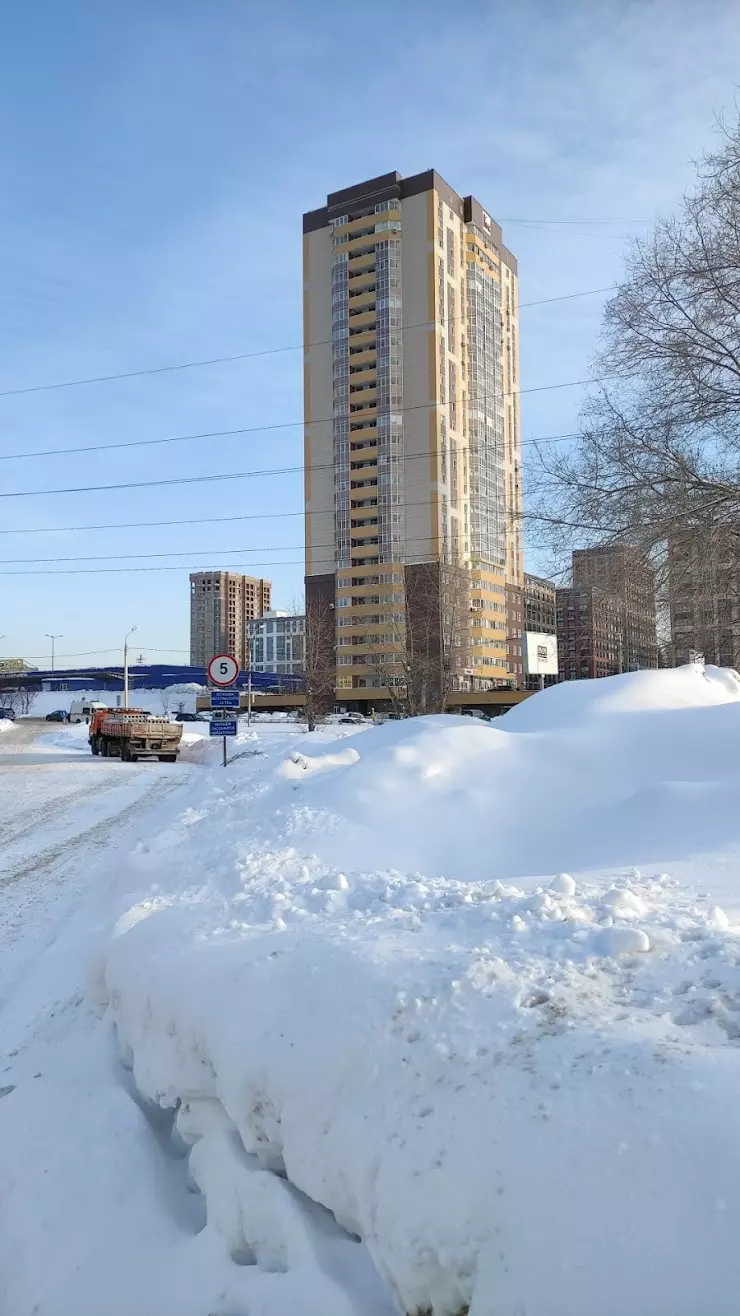 Жилой дом с административными помещениями и подземной парковкой. 24 этажа.  Ул. Северная 13. в Новосибирске - фото, отзывы 2024, рейтинг, телефон и  адрес