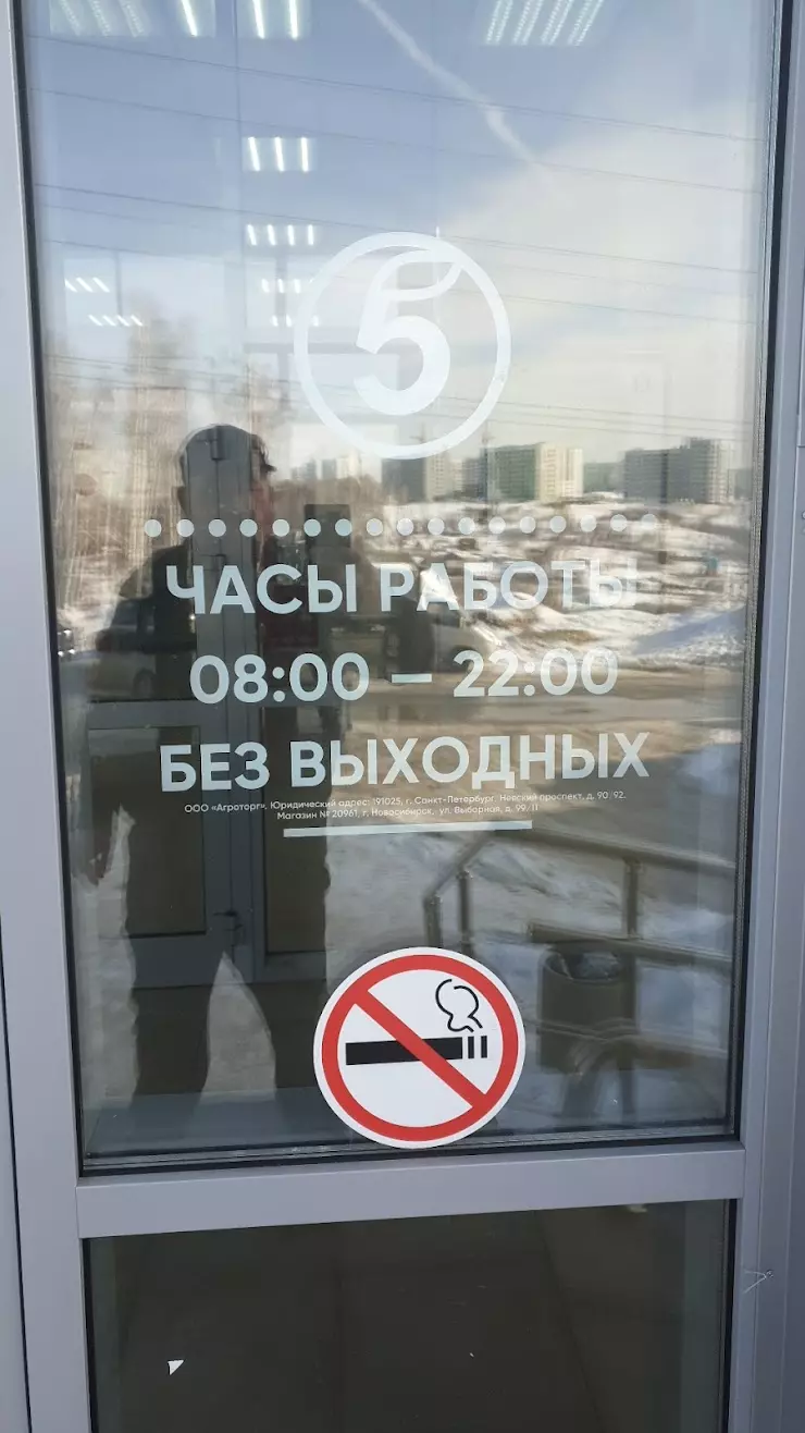 Пятёрочка в Новосибирске, ул. Выборная, 99/11 - фото, отзывы 2024, рейтинг,  телефон и адрес