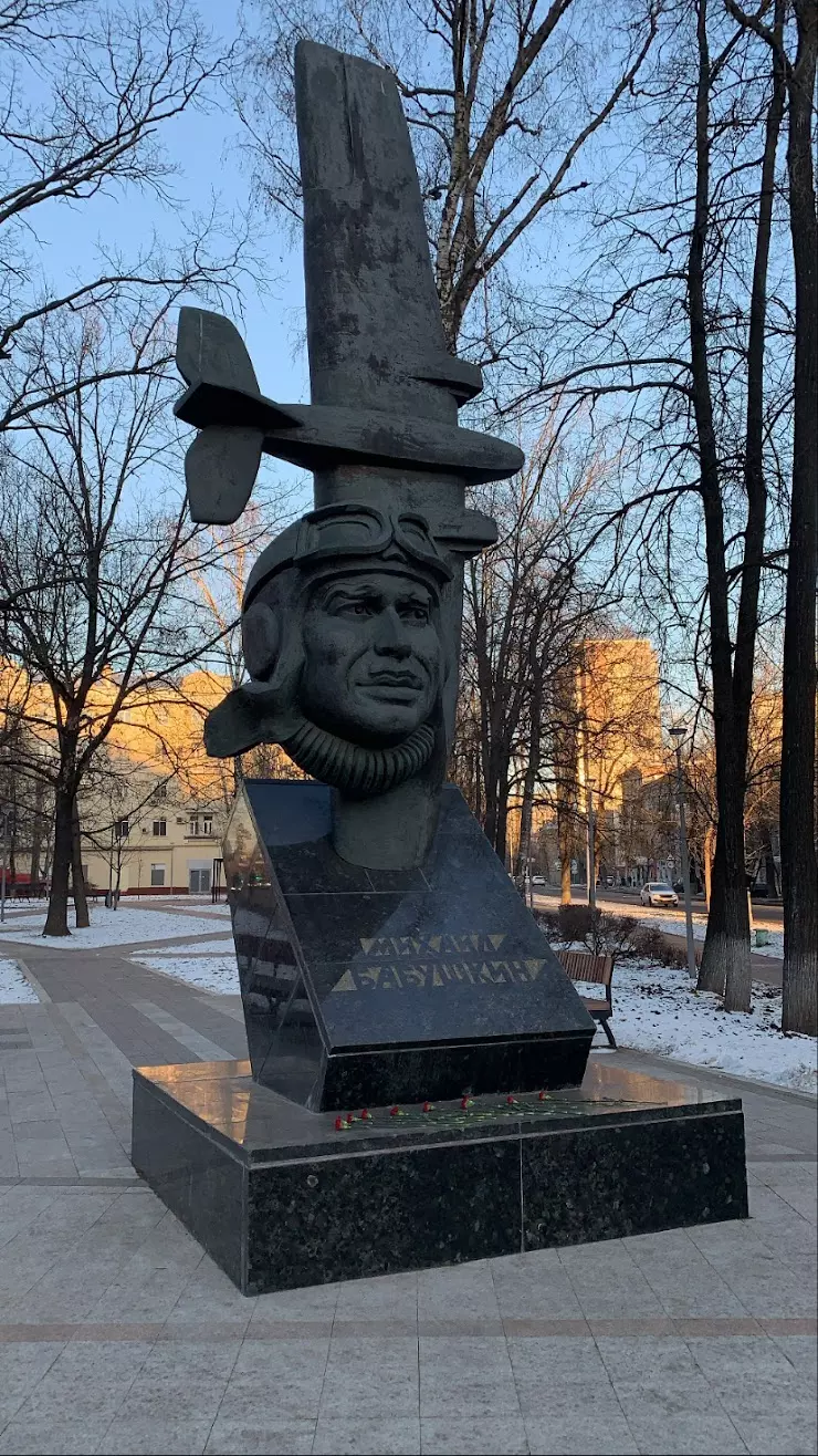 Памятник М.С. Бабушкину в Москве, ул. Лётчика Бабушкина, 11/2к1 - фото,  отзывы 2024, рейтинг, телефон и адрес