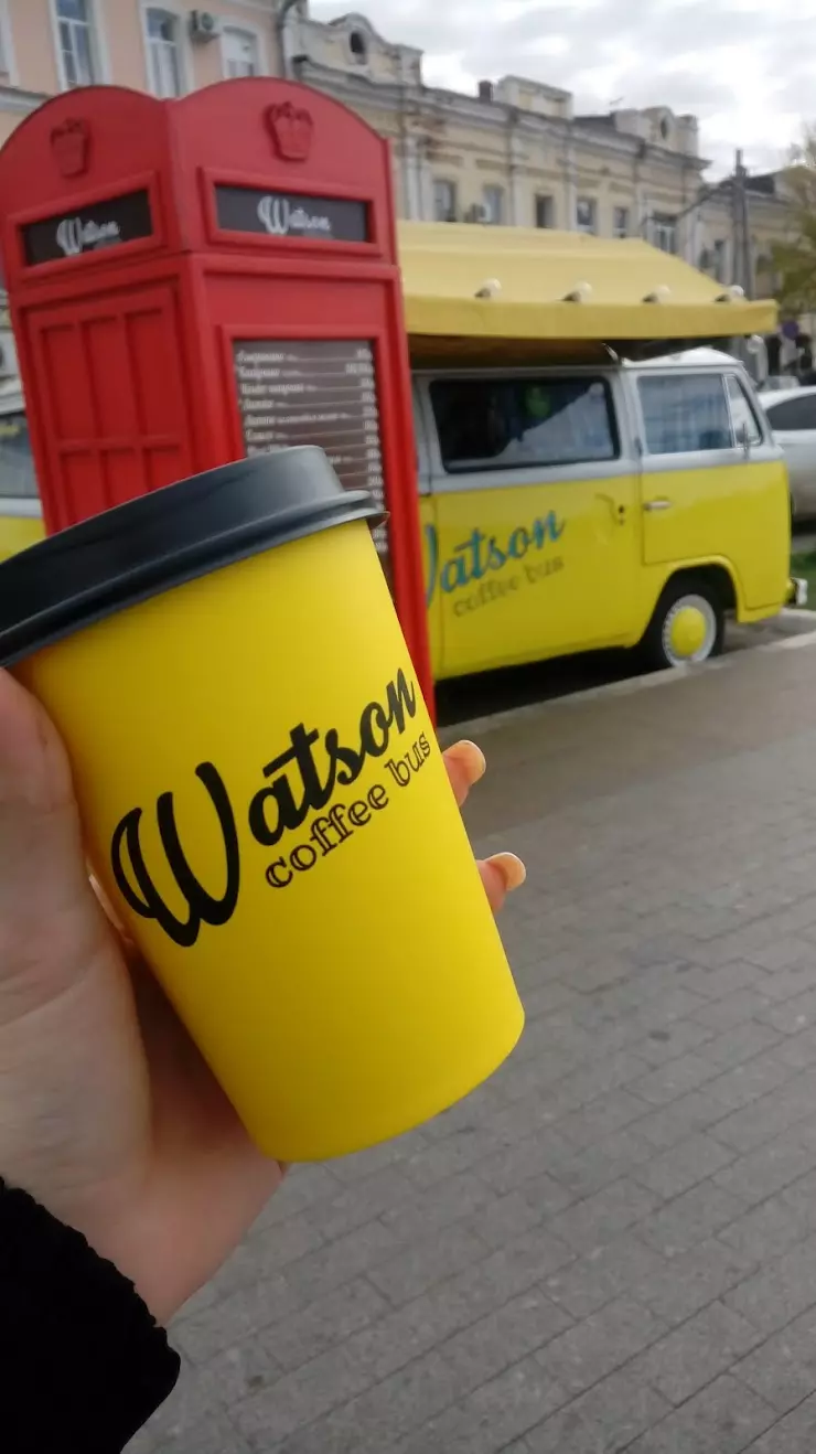 Watson coffee bus в Астрахани, ул. Максима Горького, 13 - фото, отзывы  2024, рейтинг, телефон и адрес