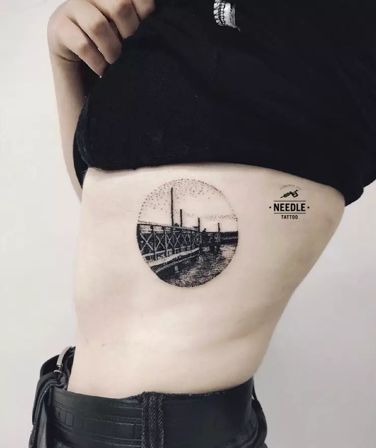 Needle tattoo