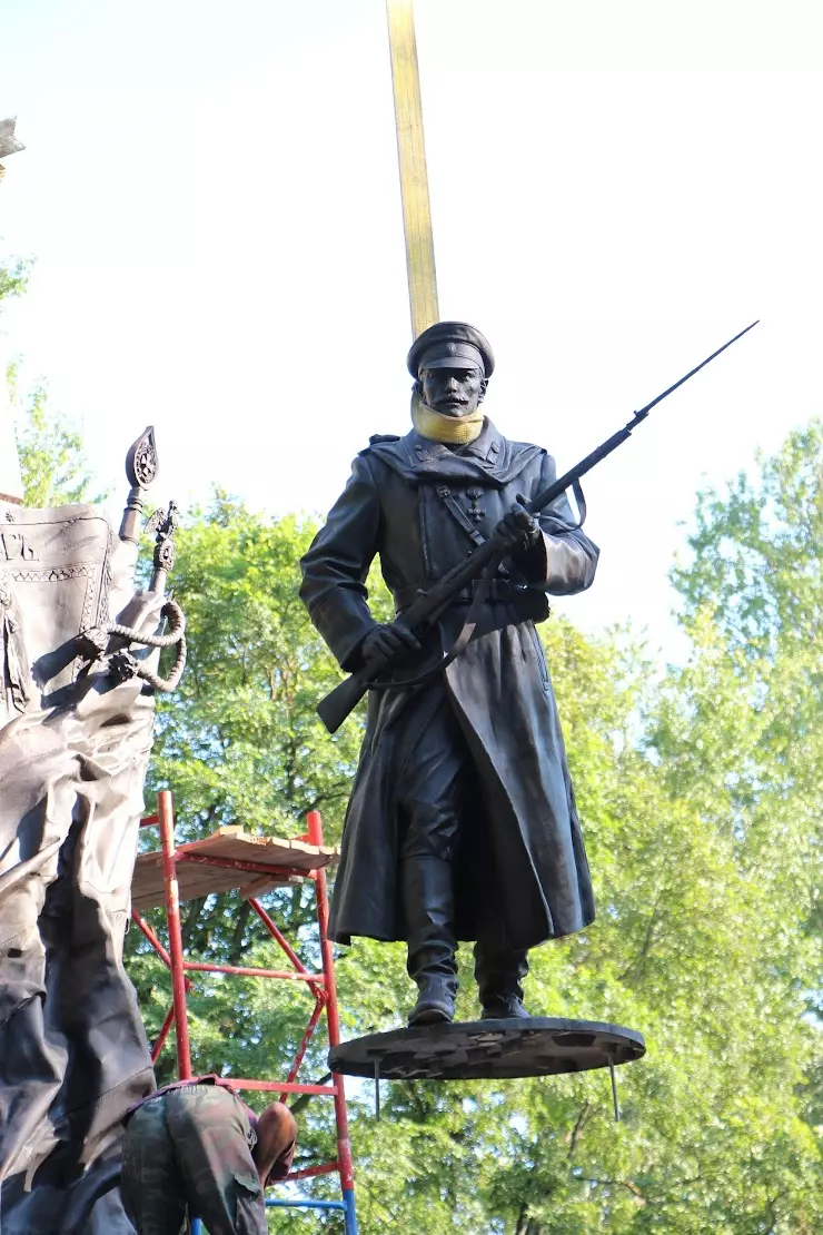 Памятник героям Первой мировой войны в Пскове, Вокзальная ул., 34 - фото,  отзывы 2024, рейтинг, телефон и адрес