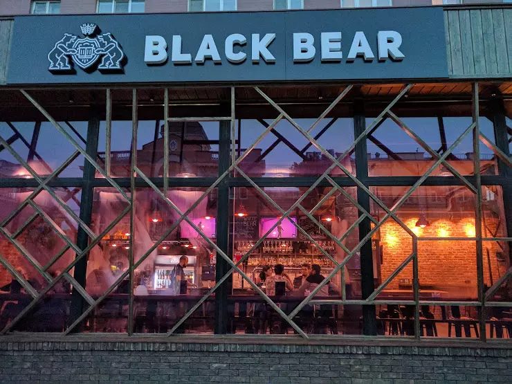 Black bear курск. Черный медведь Курск бар. Black Bear& Grill, Курск. Бар White Bear Курск.