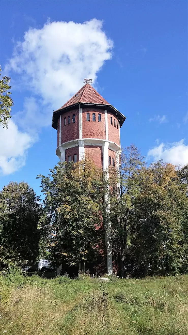 Водонапорная башня Пальмникена в Янтарном, ул. Железнодорожная, 2 - фото,  отзывы 2024, рейтинг, телефон и адрес