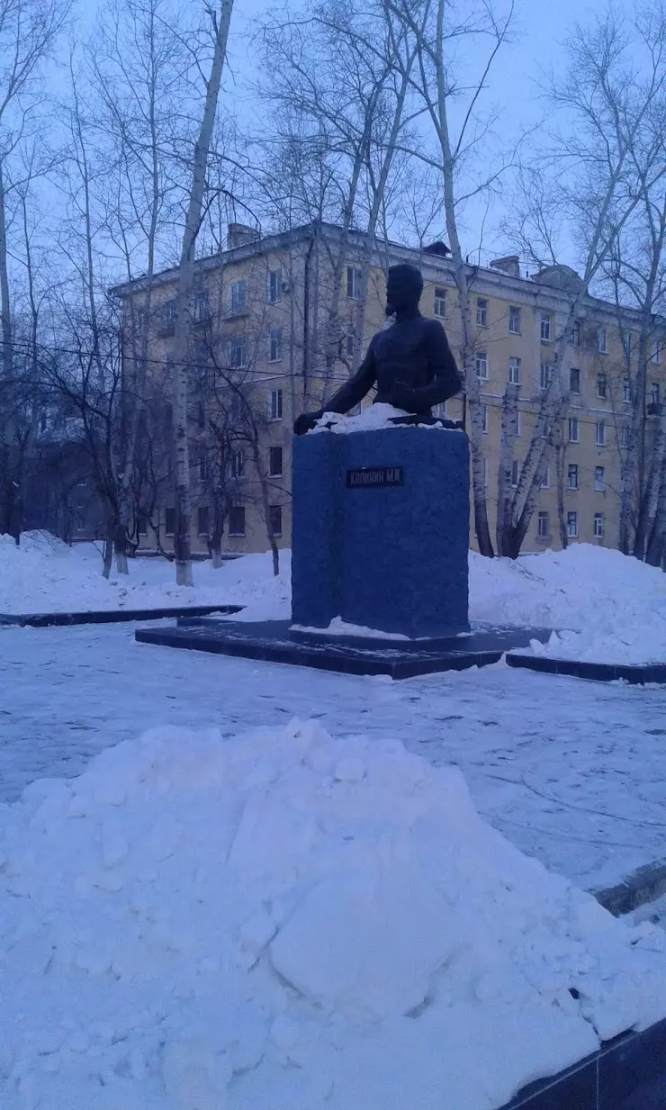 Памятник М.И.Калинину в Комсомольск-на-Амуре, ул. Калинина - фото, отзывы  2024, рейтинг, телефон и адрес